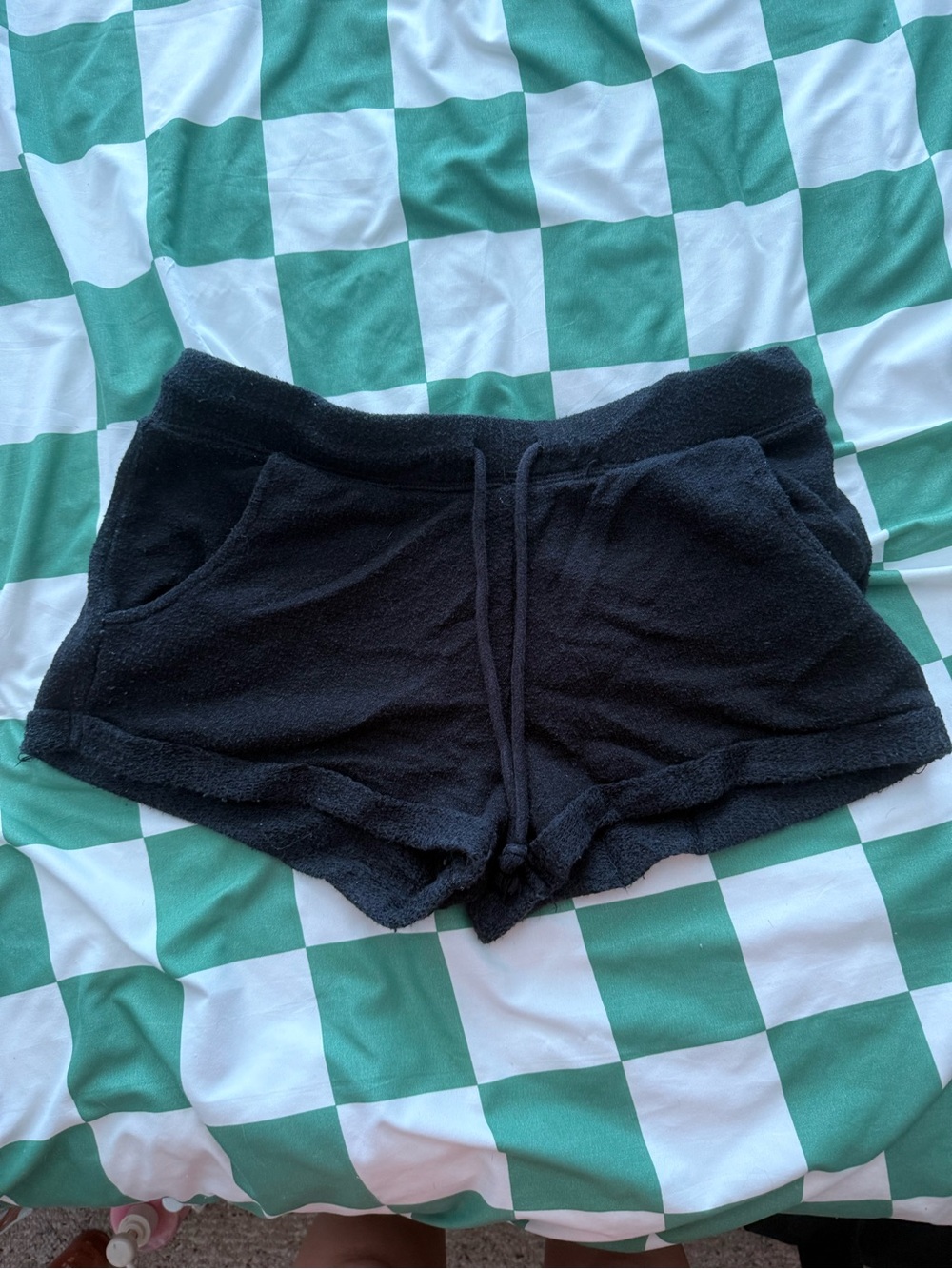 Mossimo Supply Co. Black Terry Lounge Shorts